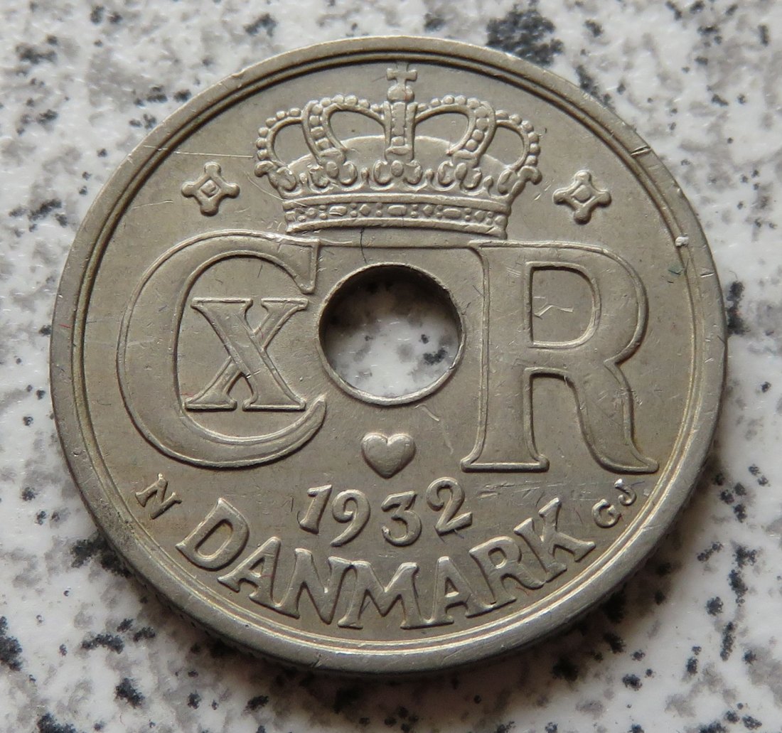  Dänemark 25 Öre 1932   