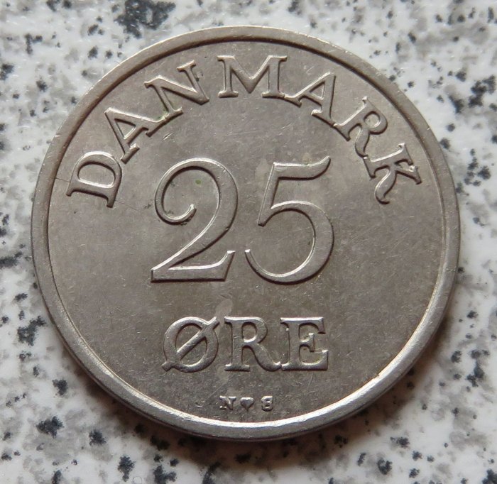  Dänemark 25 Öre 1950   