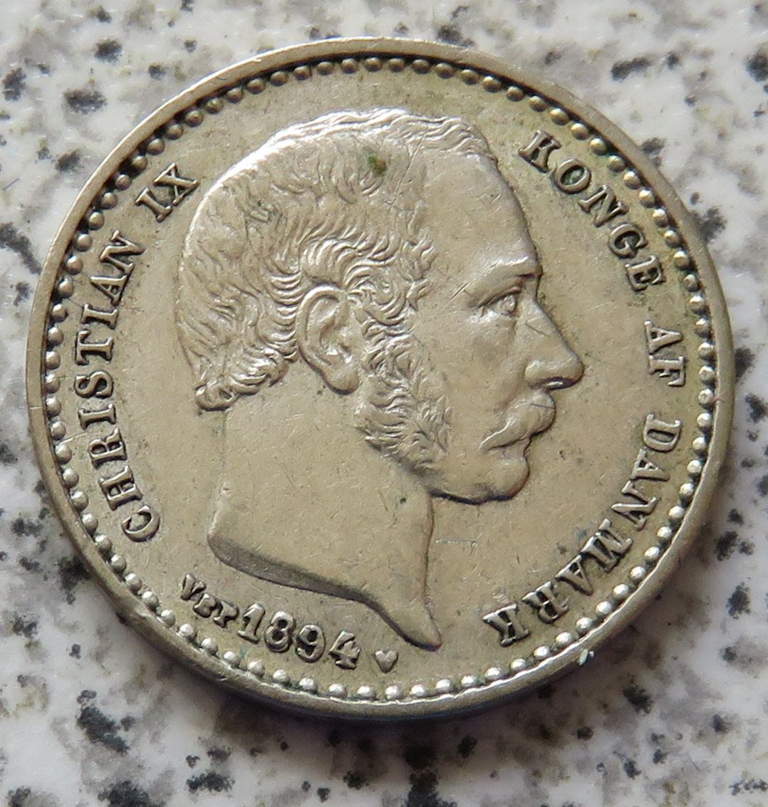  Dänemark 25 Öre 1894   