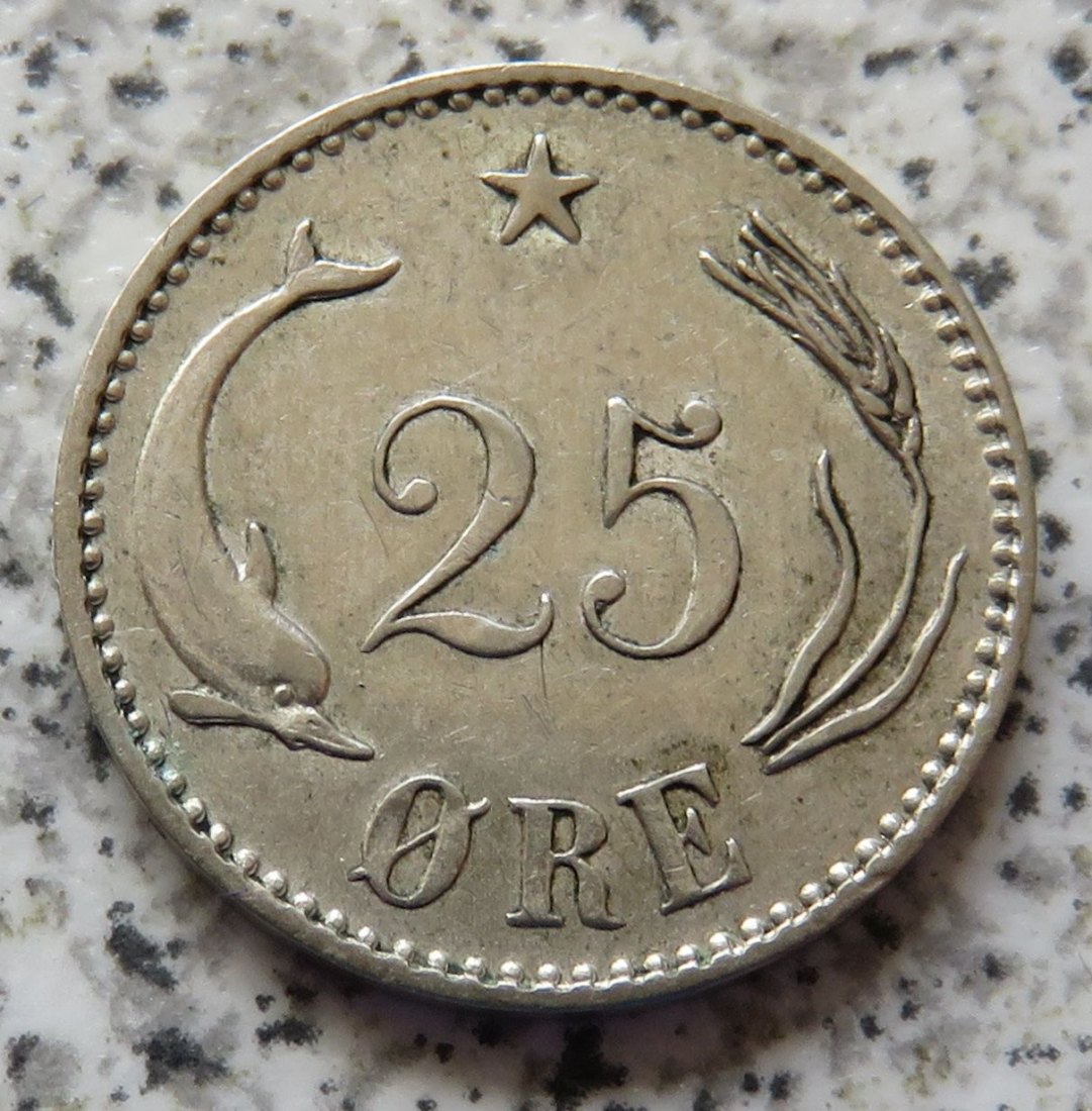  Dänemark 25 Öre 1894   