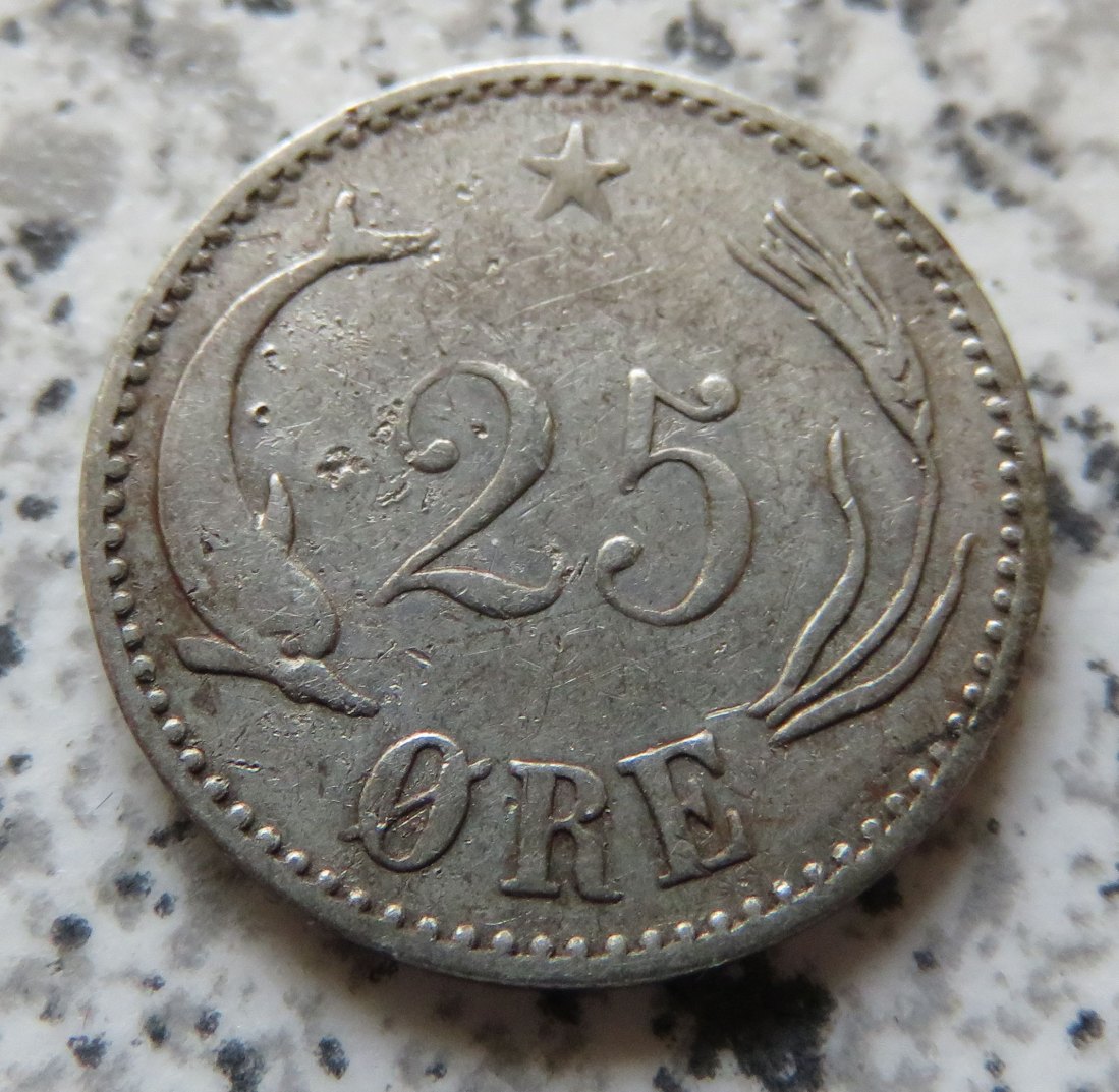  Dänemark 25 Öre 1905   