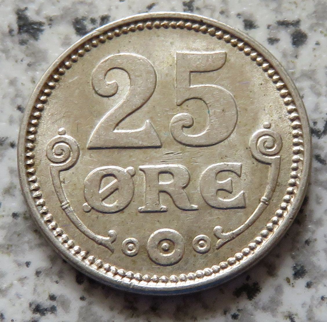  Dänemark 25 Öre 1919   
