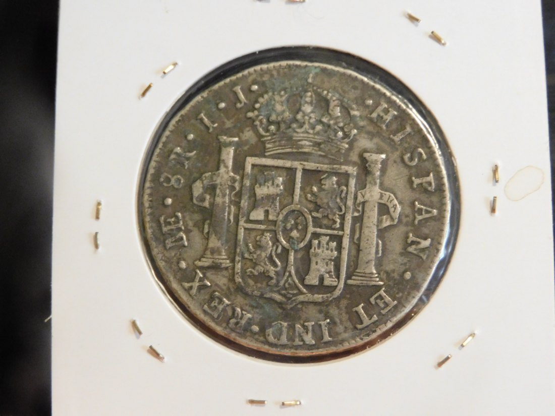  PERU 8 REALES 1789 L-IJ.GRADE-PLEASE SEE PHOTOS.   