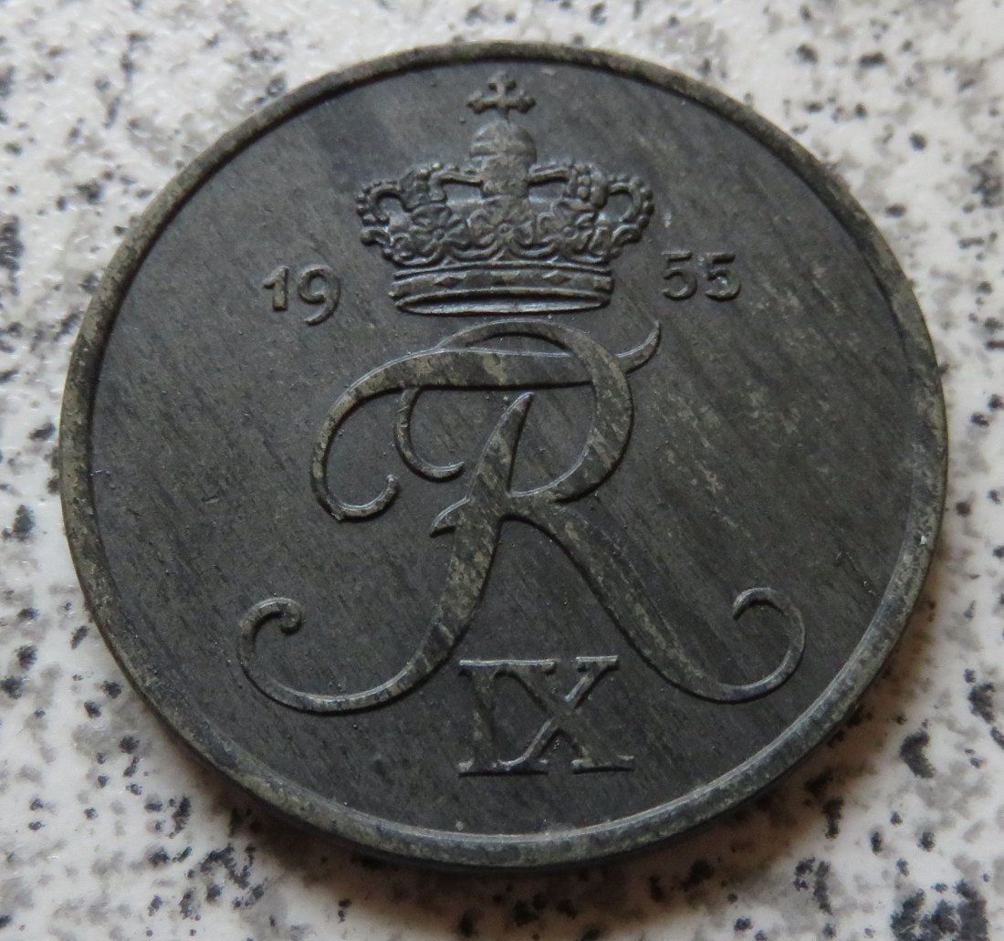  Dänemark 5 Öre 1955   