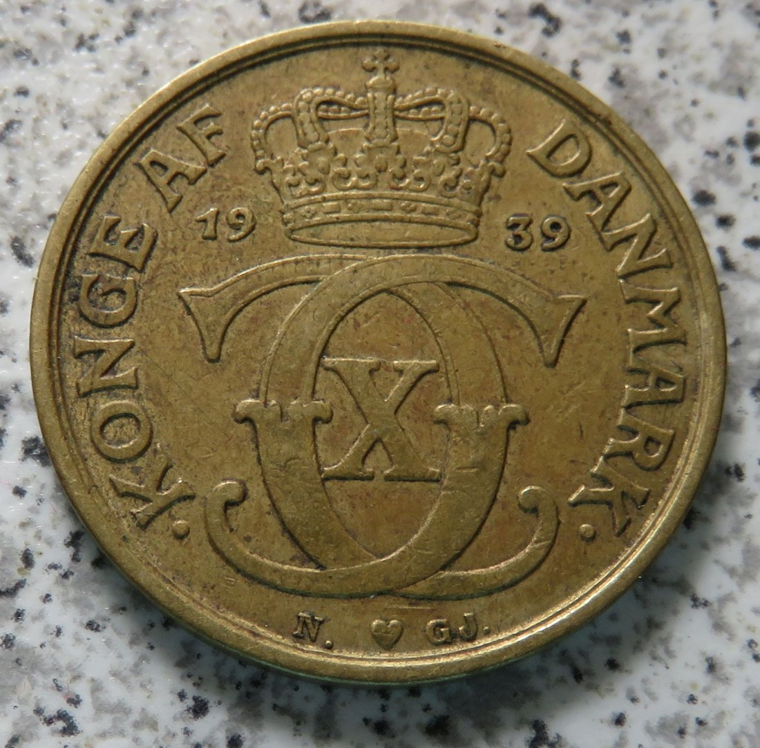  Dänemark 1 Krone 1939   