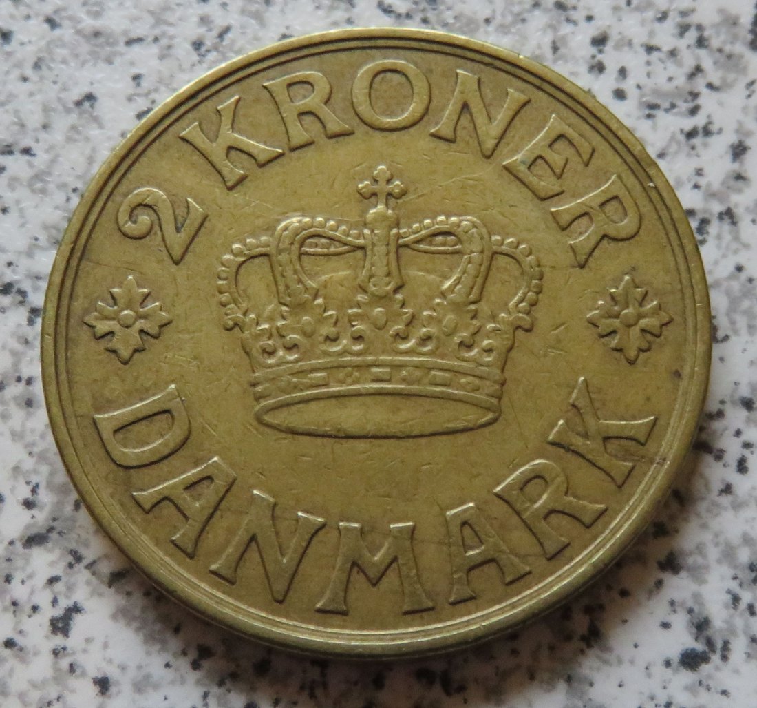  Dänemark 2 Kroner 1939   