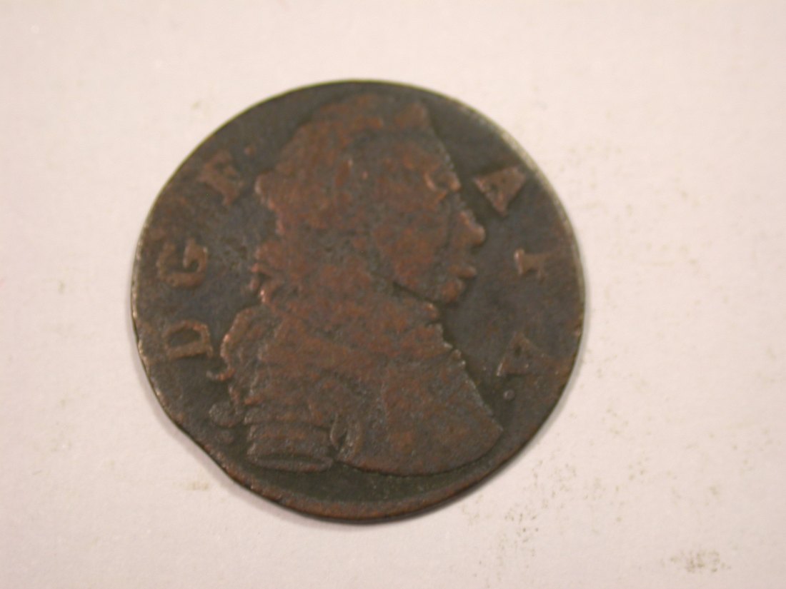 J01  Anhalt Zerbst  1 Heller 1766 in f.ss   Originalbilder   