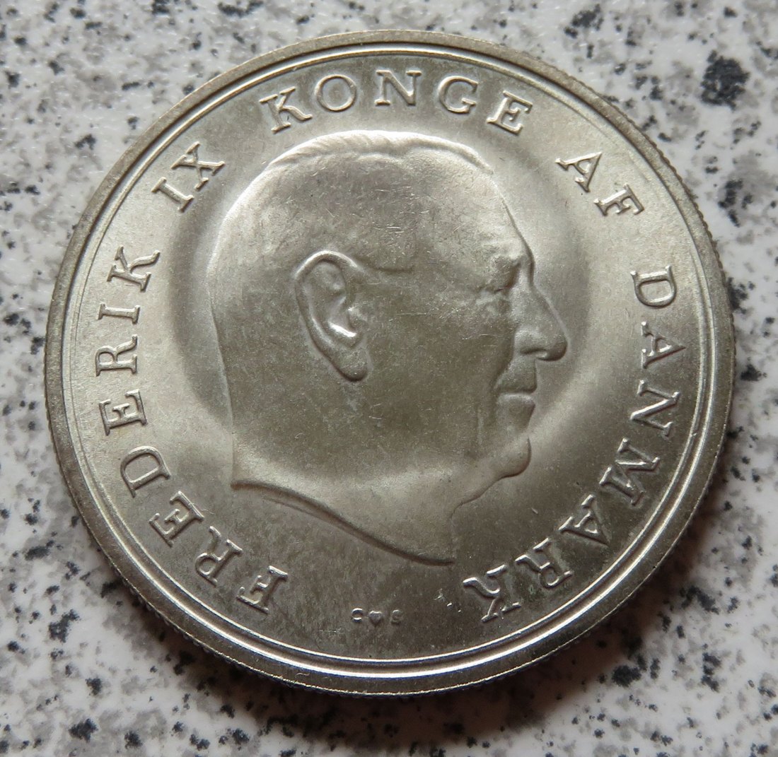  Dänemark 10 Kroner 1967   