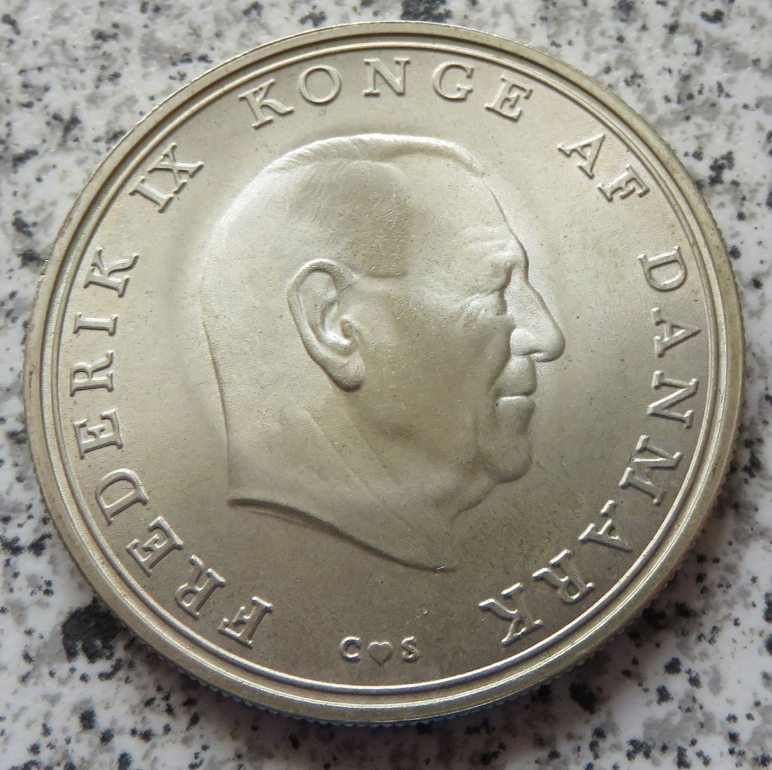  Dänemark 10 Kroner 1968   