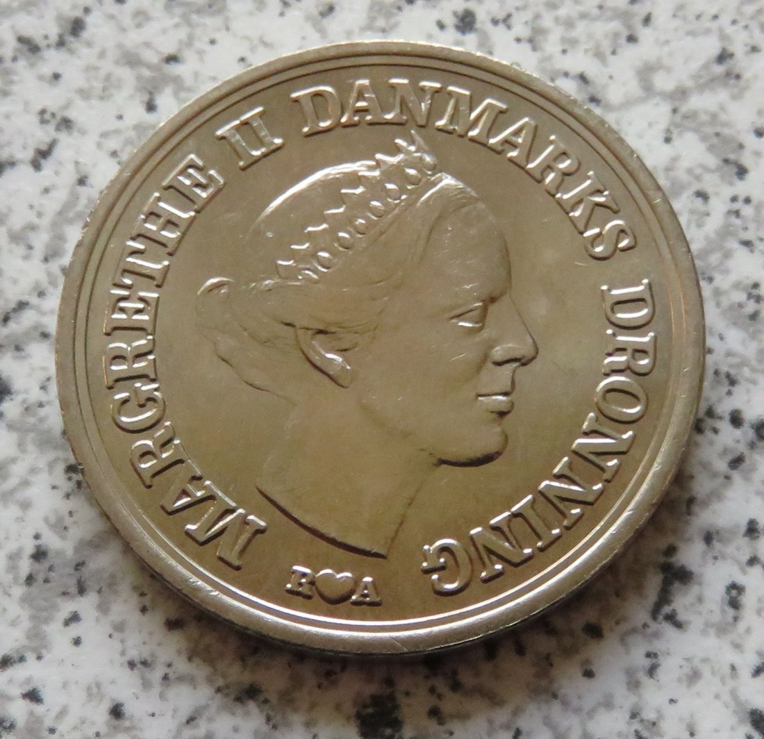  Dänemark 10 Kroner 1986   