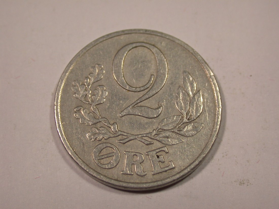 J02 Dänemark 2 Öre 1941 in ss Originalbilder