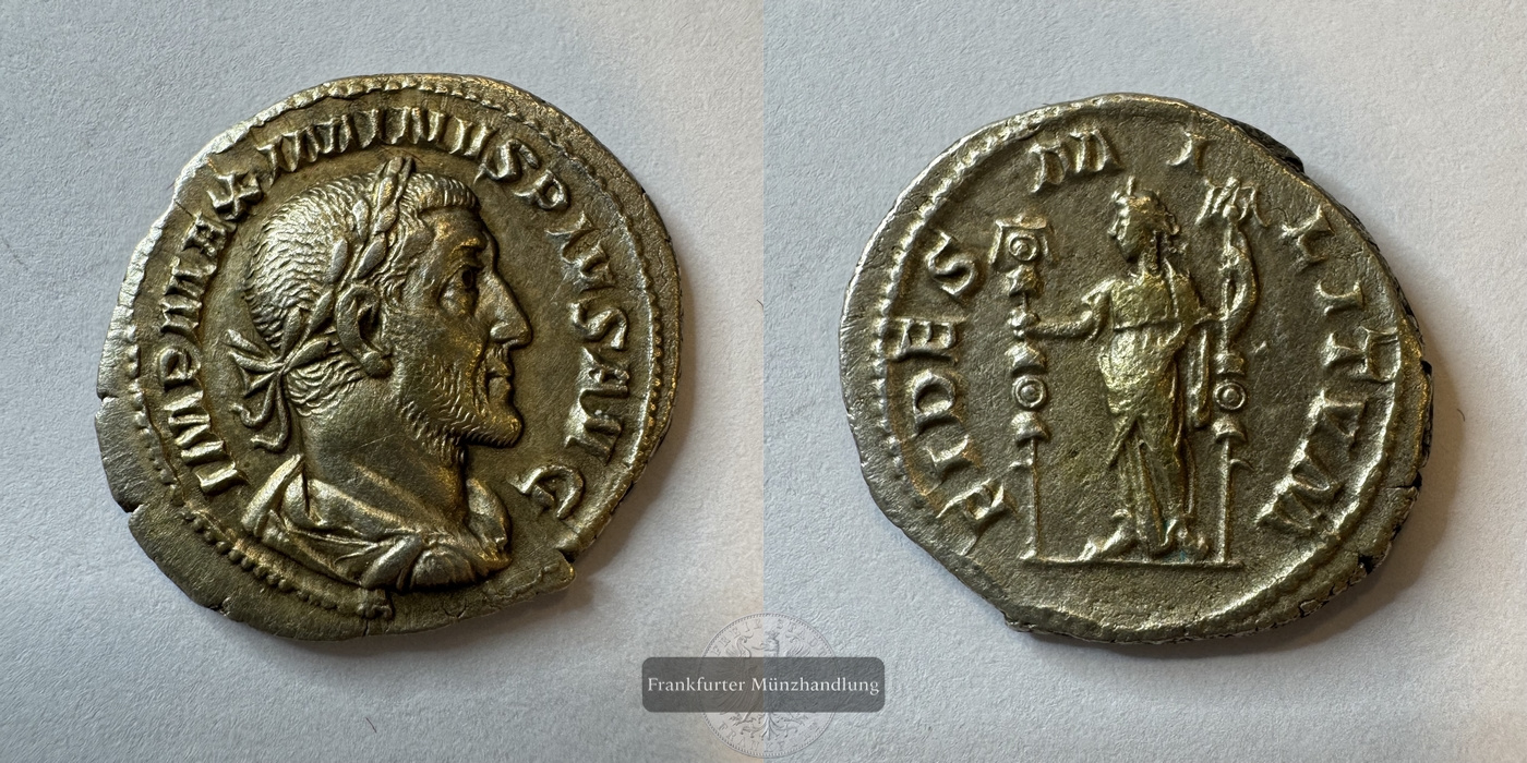  Rom / Denarius Maximinus Thrax 235-238 n.Chr. FM-Frankfurt Silberraugewicht: 2,73g   