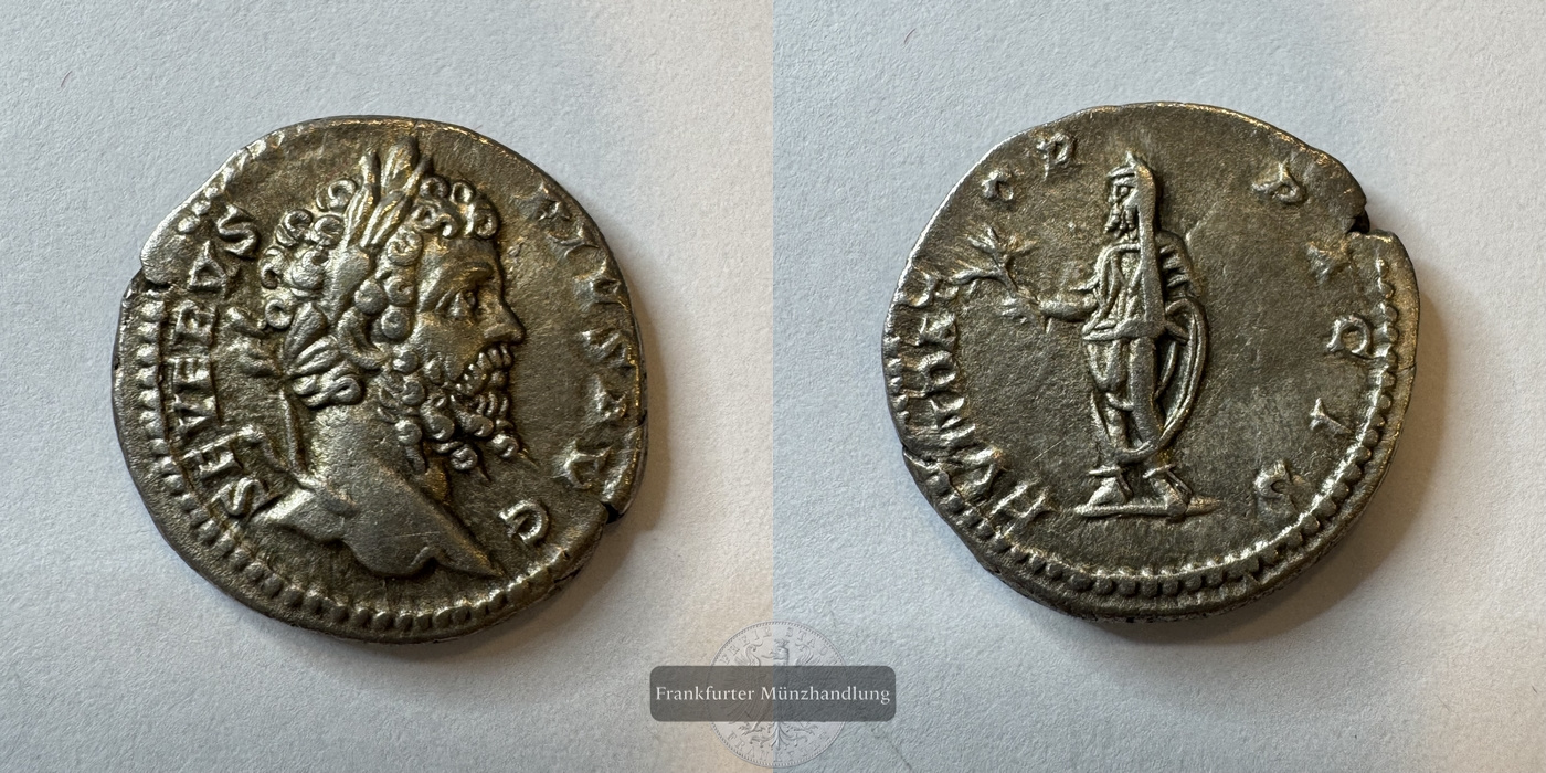  Rom / Denarius Septimius Severus 193-211 n.Chr. FM-Frankfurt Silberraugewicht: 3,47g   