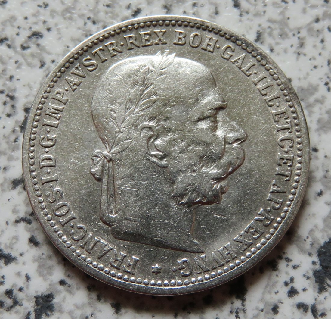  Österreich 1 Corona 1893   