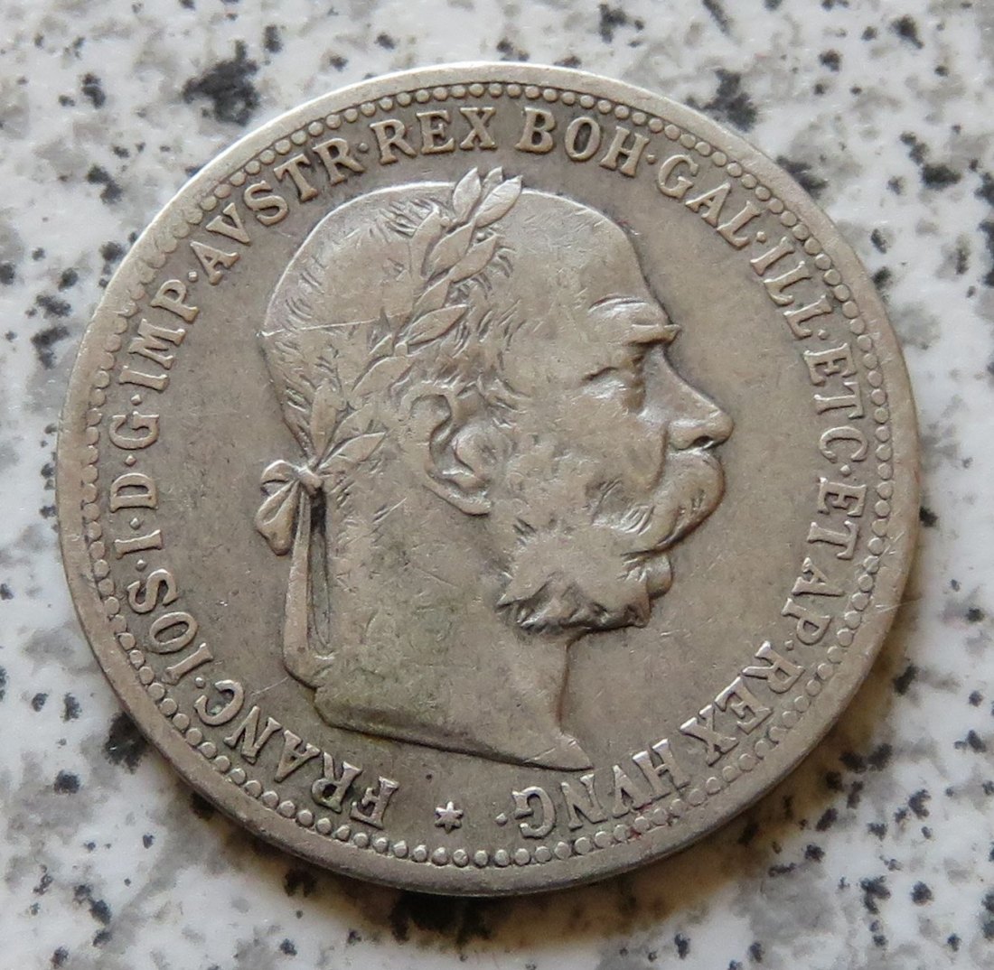  Österreich 1 Corona 1898   