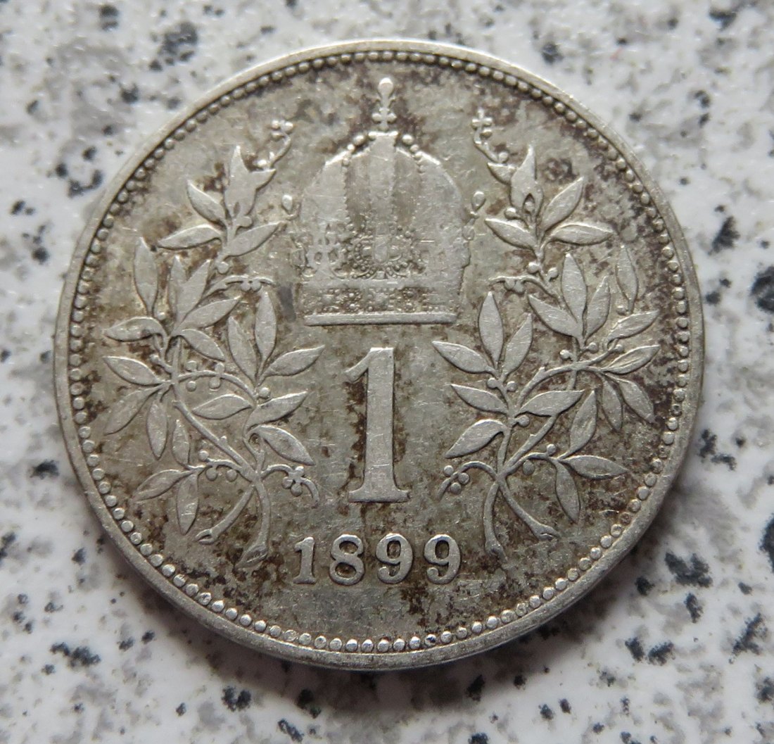  Österreich 1 Corona 1899   