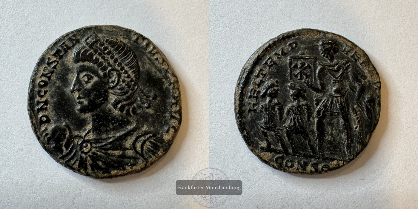  Rom / Constantinius II 337-361 FM-Frankfurt Gewicht: 4,18g   