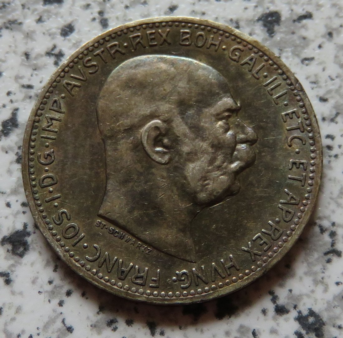  Österreich 1 Corona 1912   