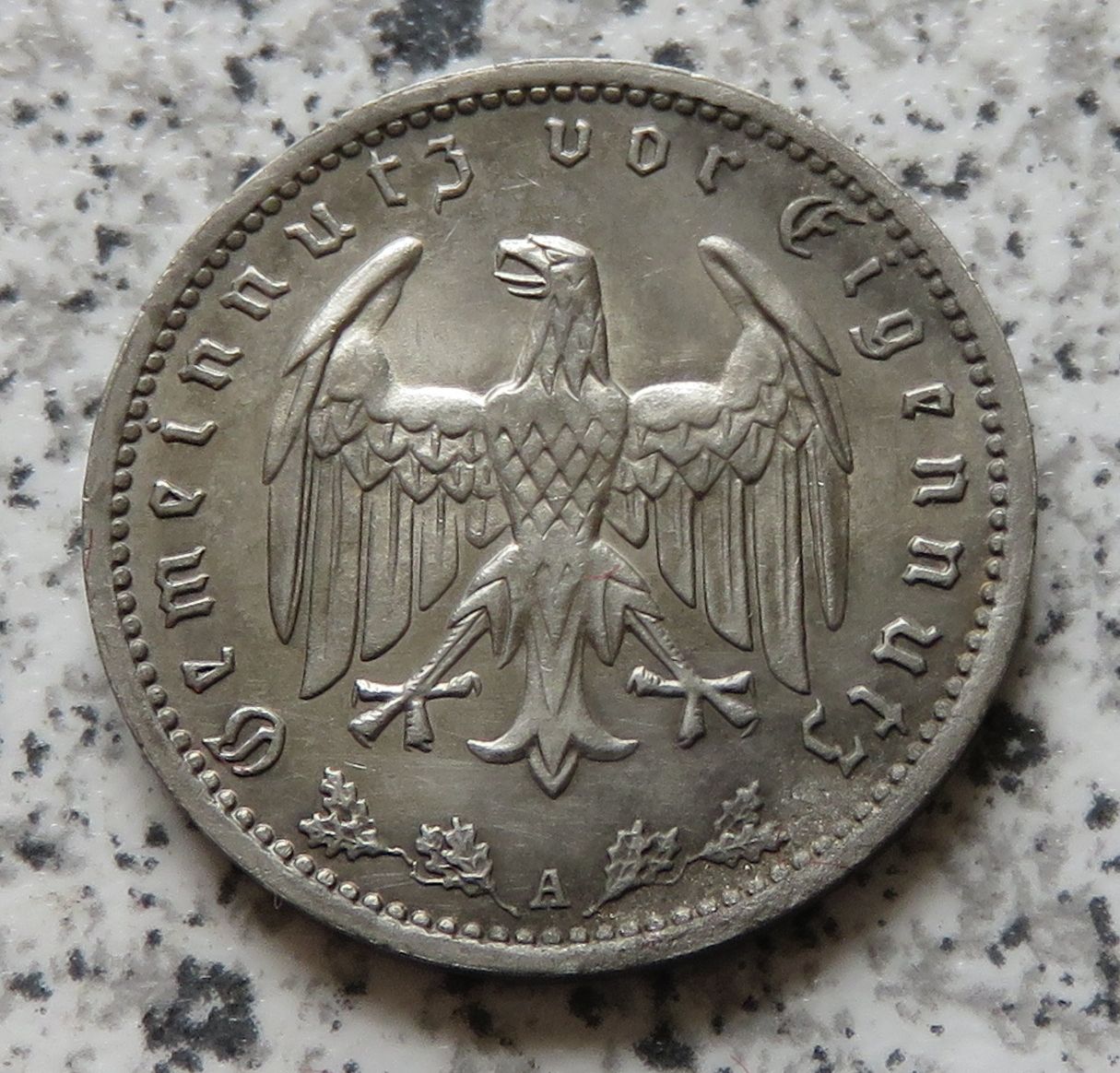  Drittes Reich 1 Reichsmark 1937 A   