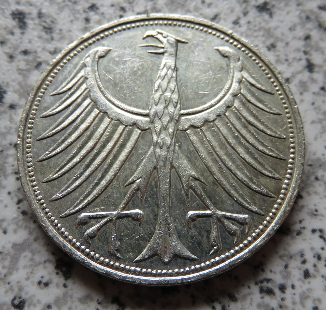  BRD 5 DM 1963 J (Heiermann)   