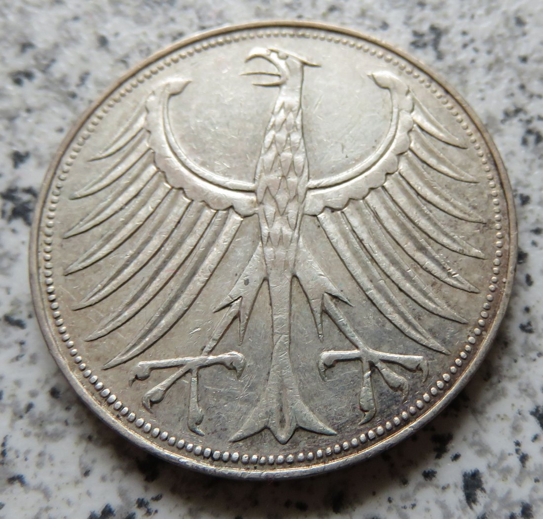  BRD 5 DM 1964 D (Heiermann)   