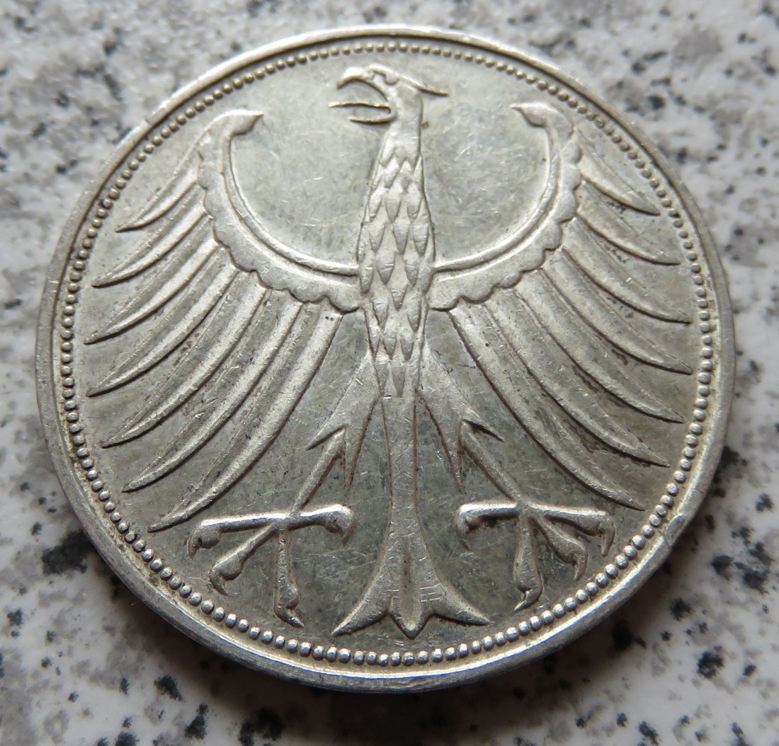  BRD 5 DM 1964 G (Heiermann)   