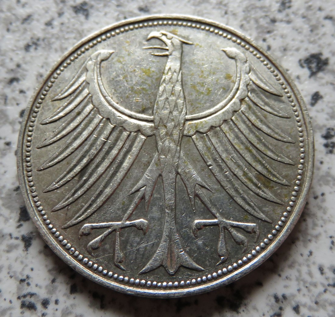  BRD 5 DM 1965 D (Heiermann)   
