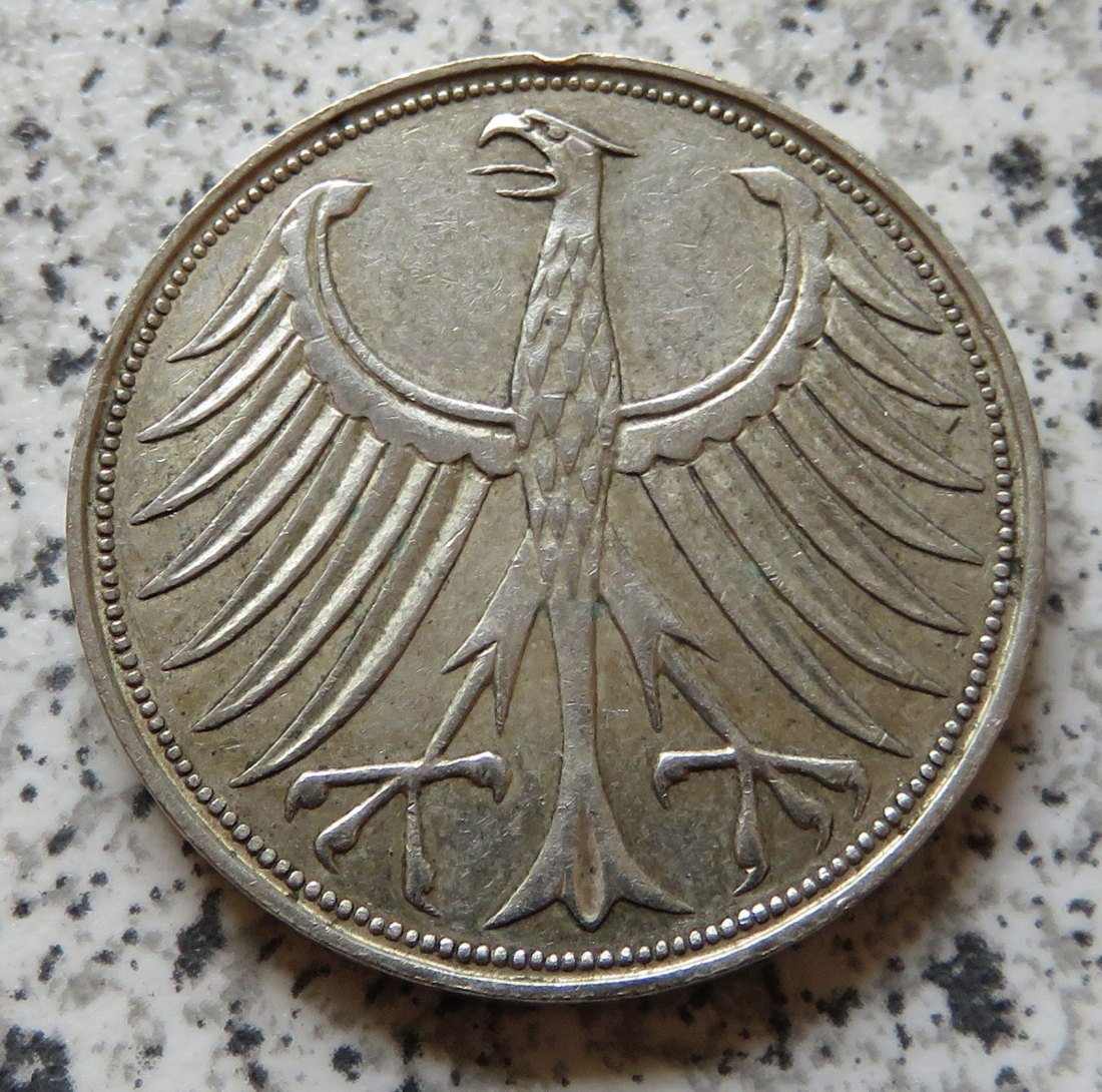  BRD 5 DM 1965 D (Heiermann)   