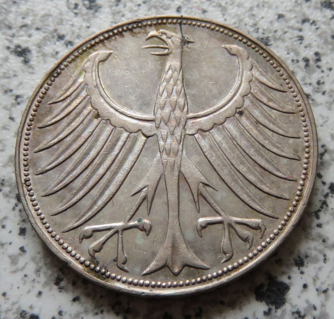  BRD 5 DM 1965 G (Heiermann)   