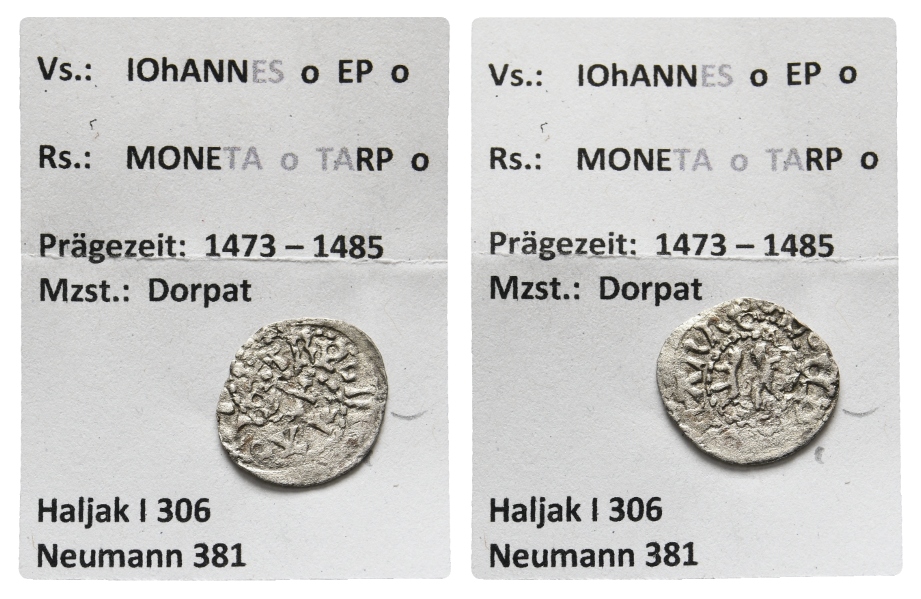  Mittelalter; Pfennig   