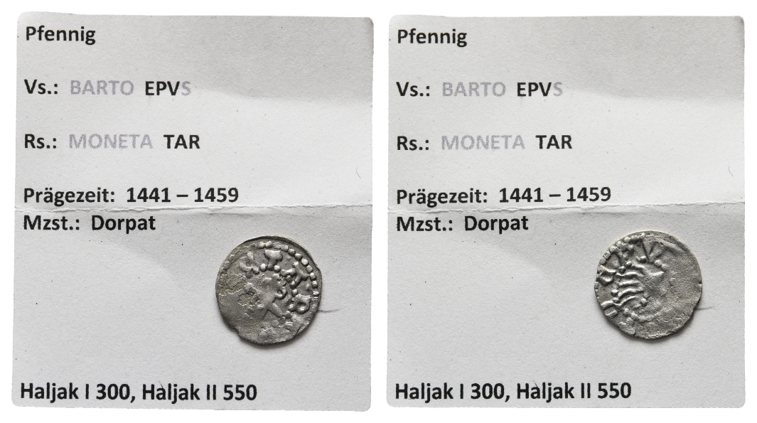 Mittelalter; Pfennig   