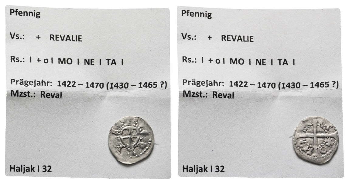  Mittelalter; Pfennig   