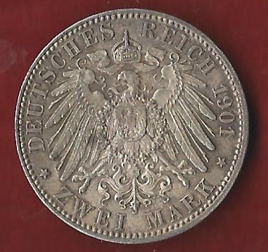  Preussen 2 Mark 200 Jahre 1901 Münzankauf Koblenz Frank Maurer AK 9   