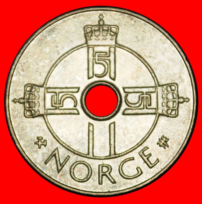  Ⰶ VOGEL (1997-2016): NORWEGEN ★ 1 KRONE 2005 TYP A! ★OHNE VORBEHALT!   