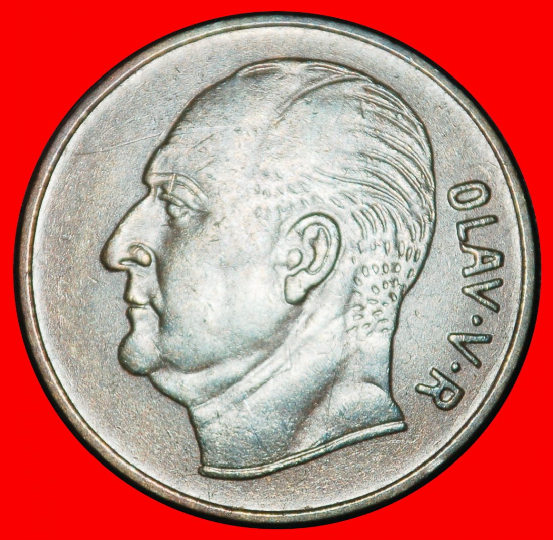  Ⰶ ELK (1958-1973): NORWAY ★ 5 ORE 1961! OLAV V (1957-1991) DISCOVERY COIN!★ LOW START ★ NO RESERVE!   