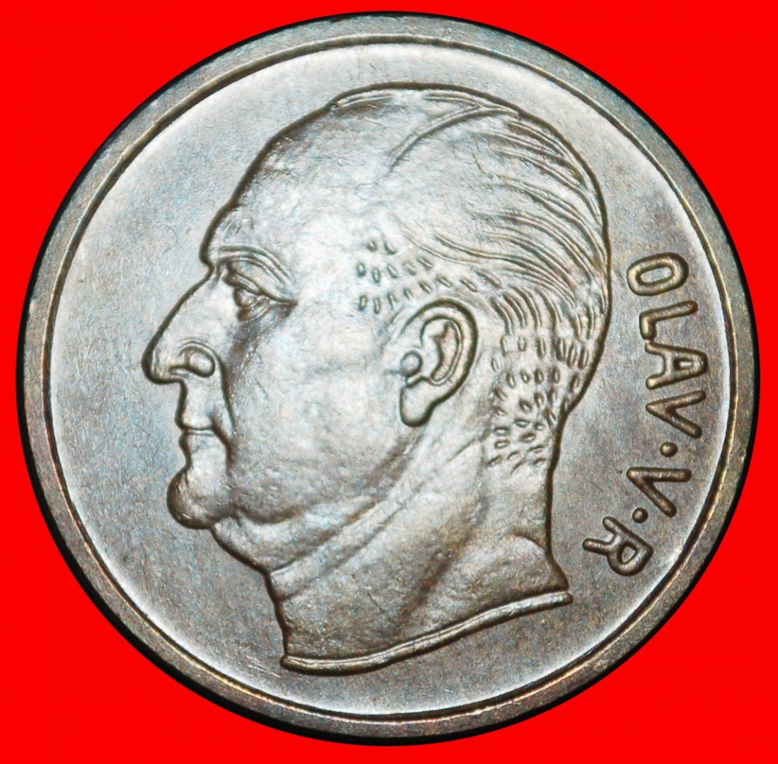  Ⰶ ELCH (1958-1973): NORWEGEN ★ 5 OERE 1970! OLAV V. (1957-1991) ENTDECKUNG MÜNZE!★OHNE VORBEHALT!   