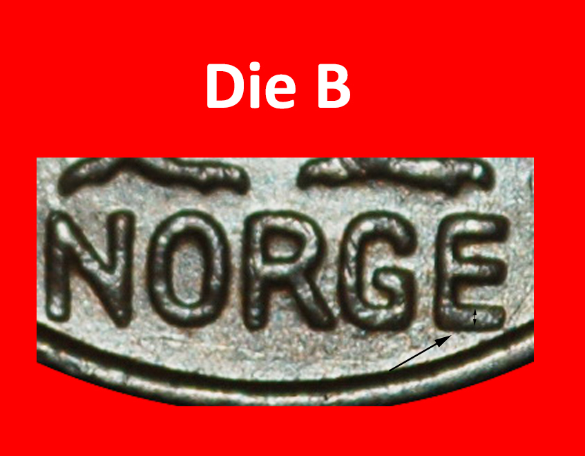 Ⰶ BIRD (1958-1972): NORWAY ★ 2 ORE 1959! OLAV V (1957-1991) DISCOVERY COIN!★ LOW START ★ NO RESERVE!