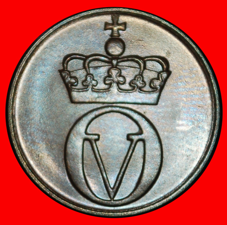  Ⰶ BIRD (1958-1972): NORWAY ★ 2 ORE 1972! OLAV V (1957-1991) DISCOVERY COIN!★ LOW START ★ NO RESERVE!   