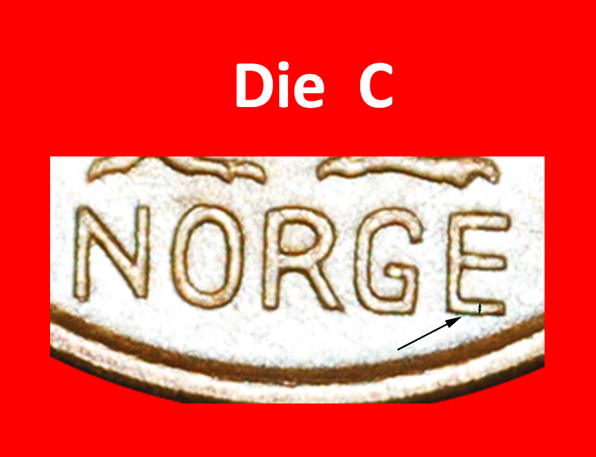 Ⰶ VOGEL (1958-1972): NORWEGEN ★ 2 OERE 1967! OLAV V. (1957-1991) ENTDECKUNG MÜNZE! ★OHNE VORBEHALT!