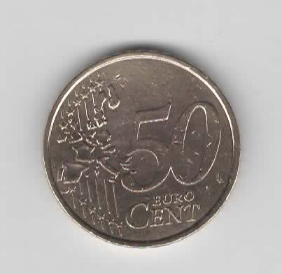 50 Cent Griechenland 2002 Fremdprägung (N343)
