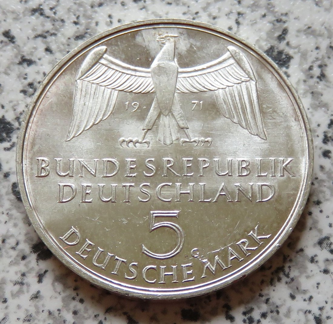  BRD 5 DM 1971 G Reichsgründung 1871   