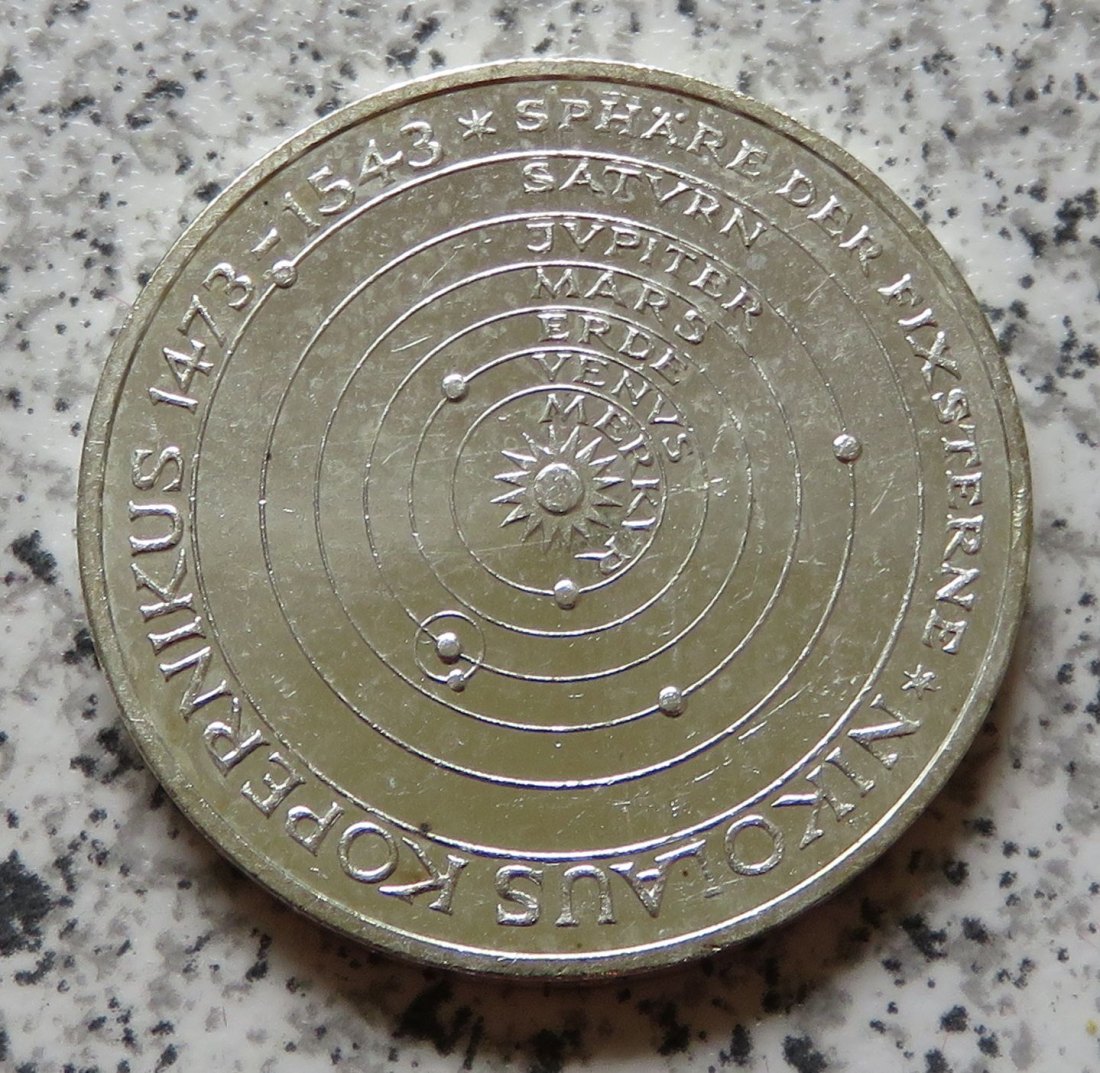  BRD 5 DM 1973 J Nikolaus Kopernikus   