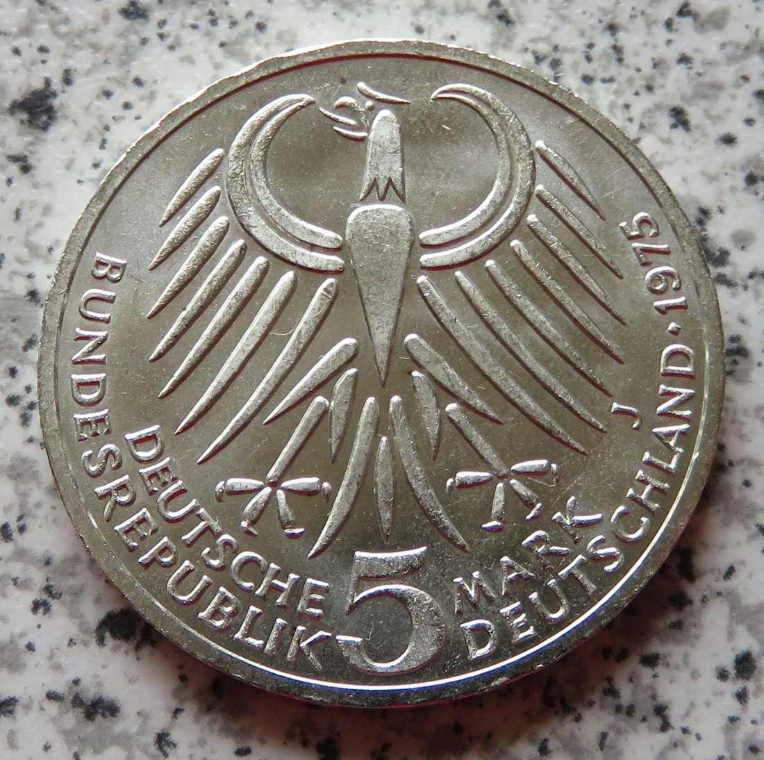  BRD 5 DM 1975 J Friedrich Ebert   