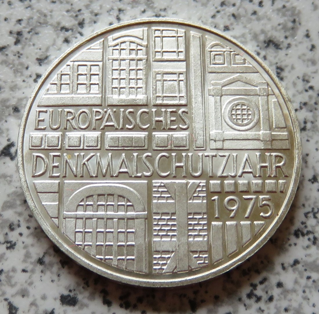  BRD 5 DM 1975 F Europäisches Denkmalschutzjahr   