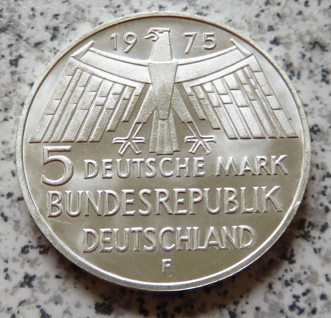 BRD 5 DM 1975 F Europäisches Denkmalschutzjahr   