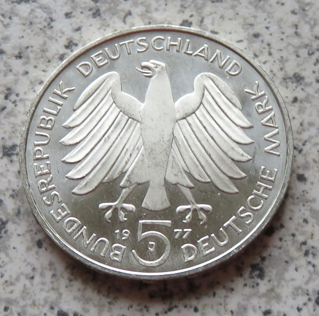  BRD 5 DM 1977 J Carl Friedrich Gauß   