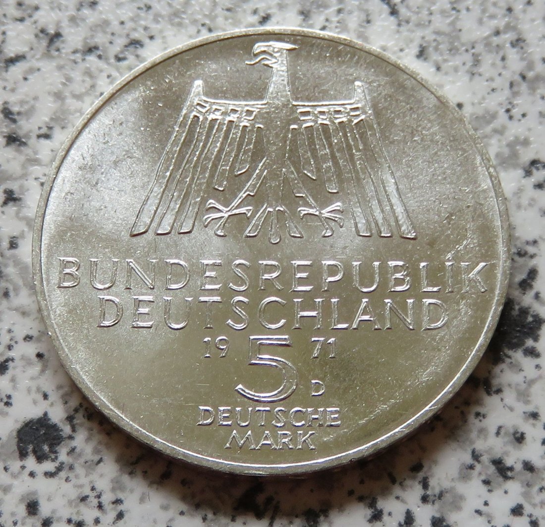  BRD 5 DM 1971 D Albrecht Dürer   