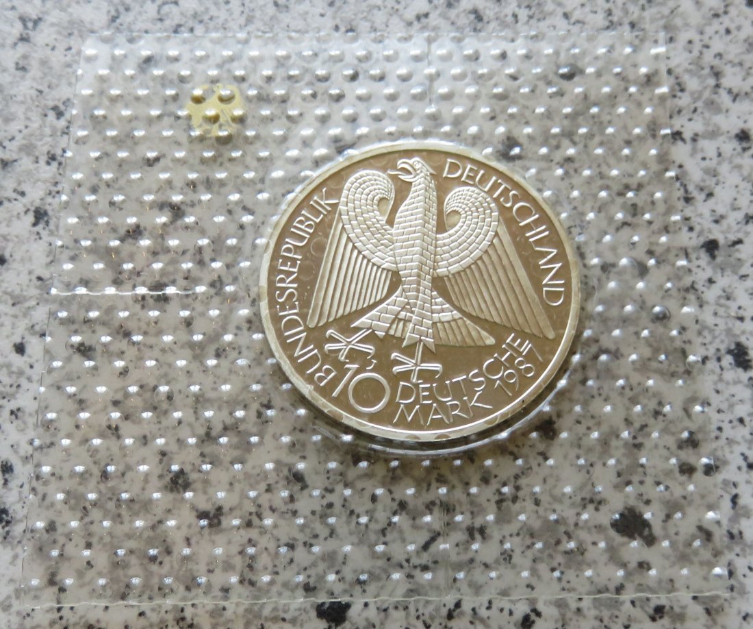  BRD 10 DM 1987 J, PP, 750 Jahre Berlin   
