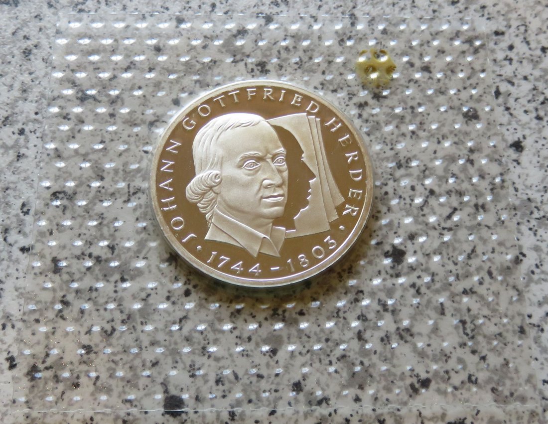  BRD 10 DM 1994 G, PP, Johann Gottfried Herder   