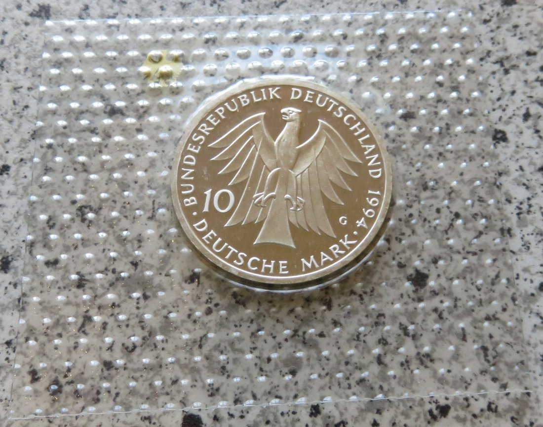  BRD 10 DM 1994 G, PP, Johann Gottfried Herder   